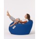 Garden Bean Bag Premium XXL - Blue Blue Atelier del Sofa Garden Bean Bag Premium XXL - Blue Blue