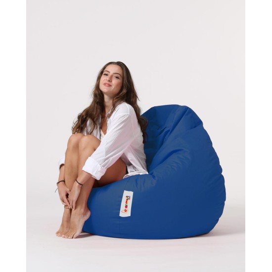 Garden Bean Bag Premium XXL - Blue Blue Atelier del Sofa Garden Bean Bag Premium XXL - Blue Blue
