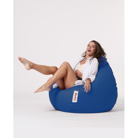 Garden Bean Bag Premium XXL - Blue Blue Atelier del Sofa Garden Bean Bag Premium XXL - Blue Blue