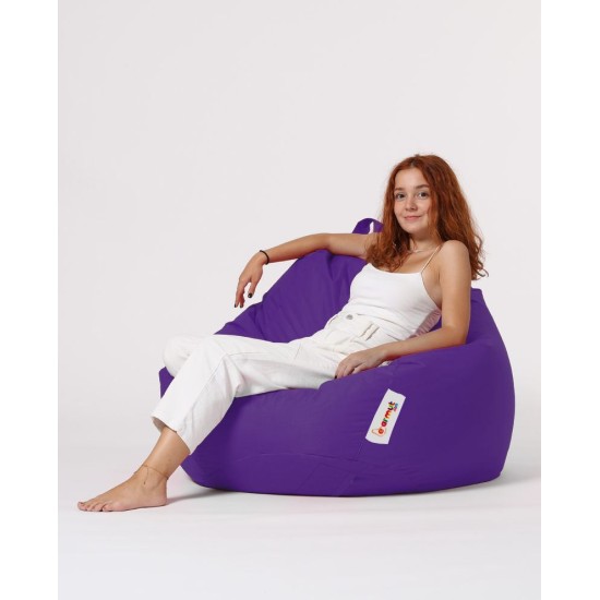 Atelier del Sofa Garden Bean Bag Premium XXL - Purple Purple