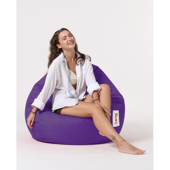 Atelier del Sofa Garden Bean Bag Premium XXL - Purple Purple