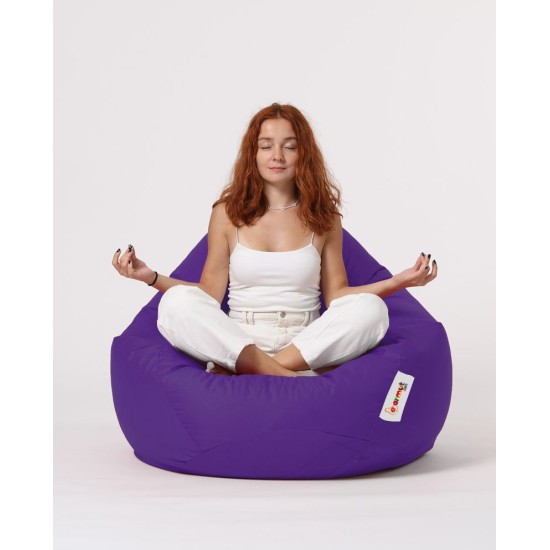 Atelier del Sofa Garden Bean Bag Premium XXL - Purple Purple