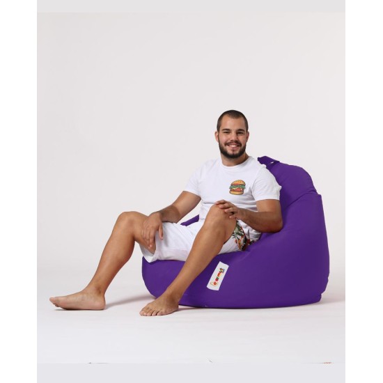 Atelier del Sofa Garden Bean Bag Premium XXL - Purple Purple