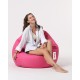 Garden Bean Bag Premium XXL - Pink Pink Atelier del Sofa Garden Bean Bag Premium XXL - Pink Pink
