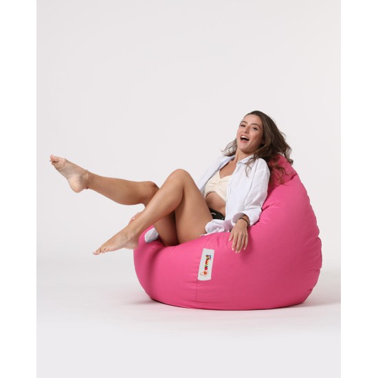 Garden Bean Bag Premium XXL - Pink Pink Atelier del Sofa Garden Bean Bag Premium XXL - Pink Pink
