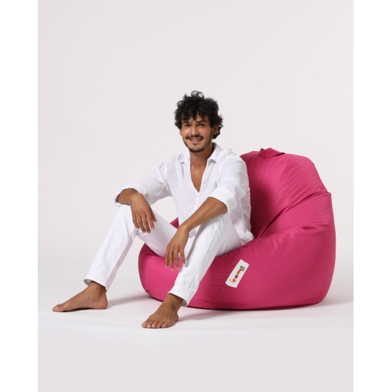 Garden Bean Bag Premium XXL - Pink Pink Atelier del Sofa Garden Bean Bag Premium XXL - Pink Pink