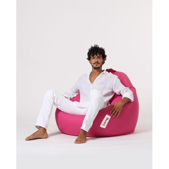 Garden Bean Bag Premium XXL - Pink Pink Atelier del Sofa Garden Bean Bag Premium XXL - Pink Pink