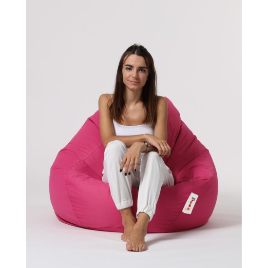 Garden Bean Bag Premium XXL - Pink Pink Atelier del Sofa Garden Bean Bag Premium XXL - Pink Pink