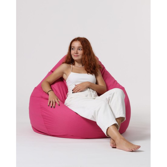 Garden Bean Bag Premium XXL - Pink Pink Atelier del Sofa Garden Bean Bag Premium XXL - Pink Pink