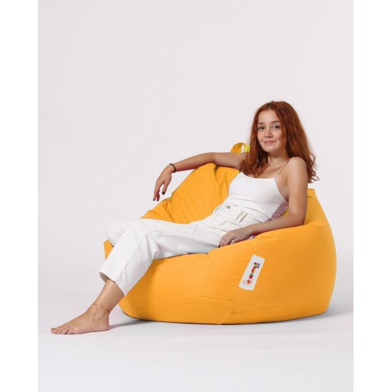 Atelier del Sofa Garden Bean Bag Premium XXL - Yellow Yellow
