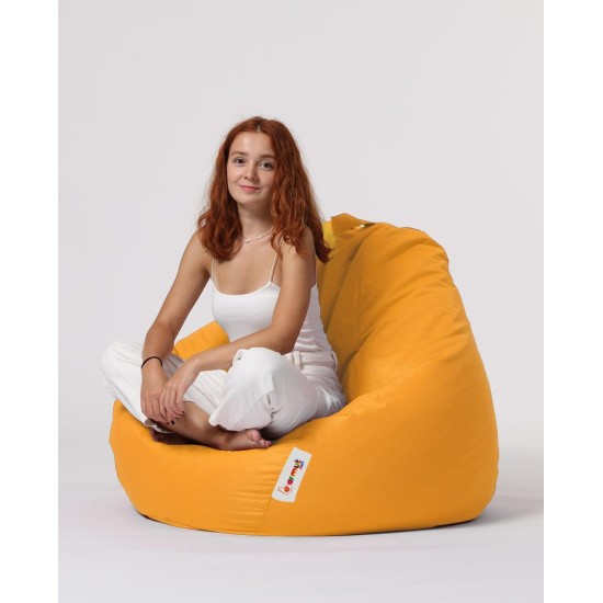 Atelier del Sofa Garden Bean Bag Premium XXL - Yellow Yellow