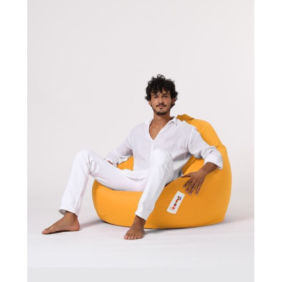 Atelier del Sofa Garden Bean Bag Premium XXL - Yellow Yellow