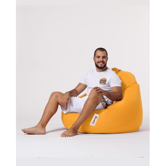 Atelier del Sofa Garden Bean Bag Premium XXL - Yellow Yellow