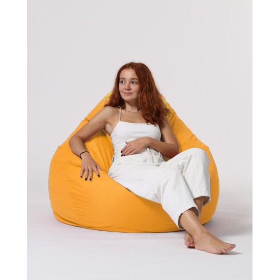 Atelier del Sofa Garden Bean Bag Premium XXL - Yellow Yellow