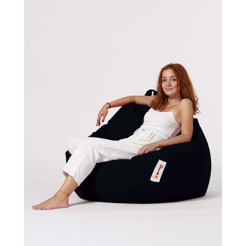 Atelier del Sofa Garden Bean Bag Premium XXL - Black Black