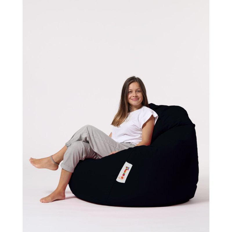 Atelier del Sofa Garden Bean Bag Premium XXL - Black Black