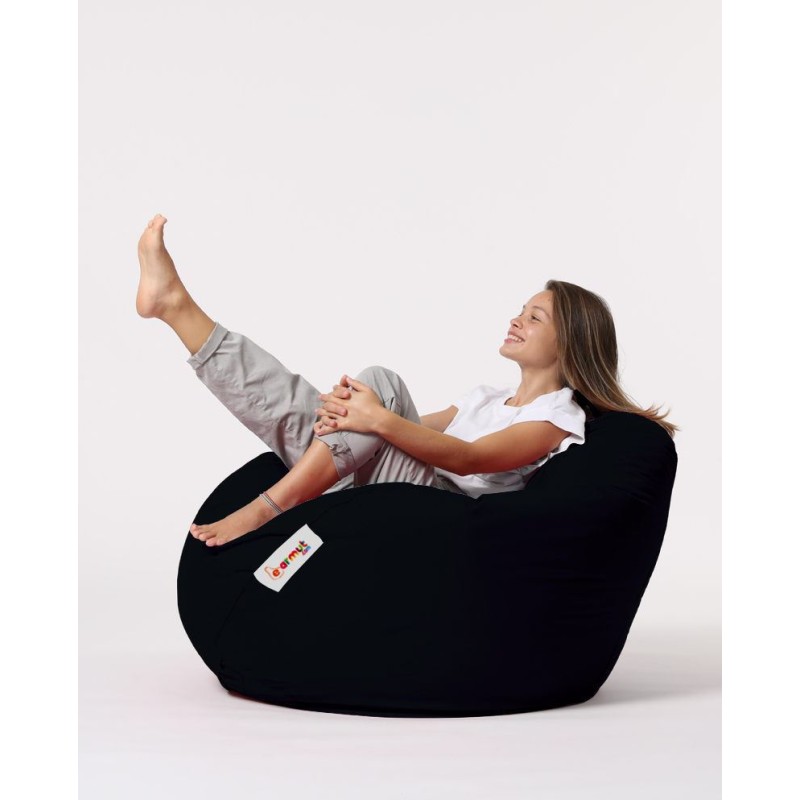Atelier del Sofa Garden Bean Bag Premium XXL - Black Black
