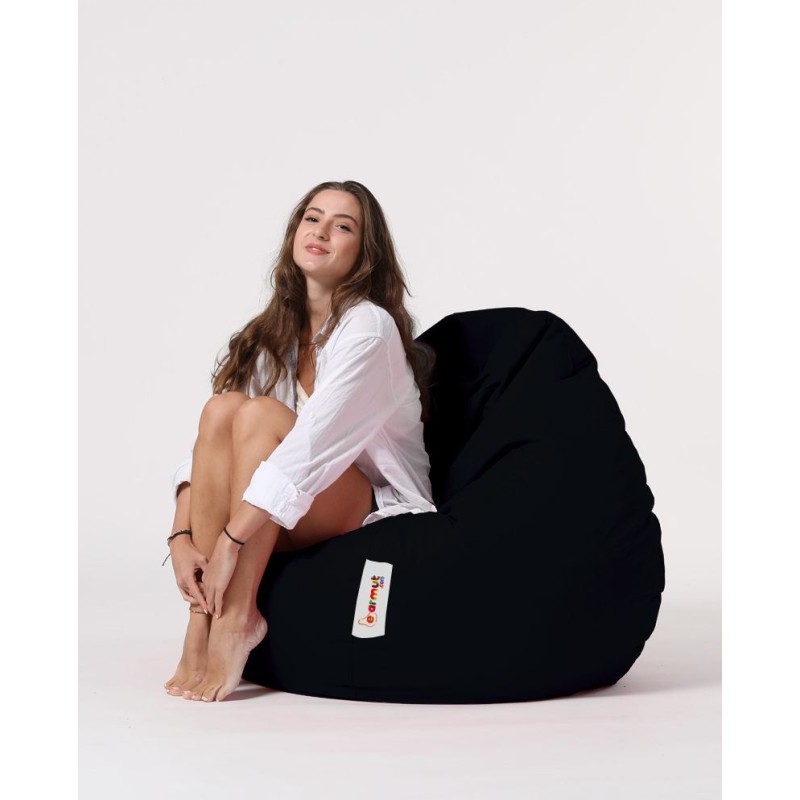 Atelier del Sofa Garden Bean Bag Premium XXL - Black Black