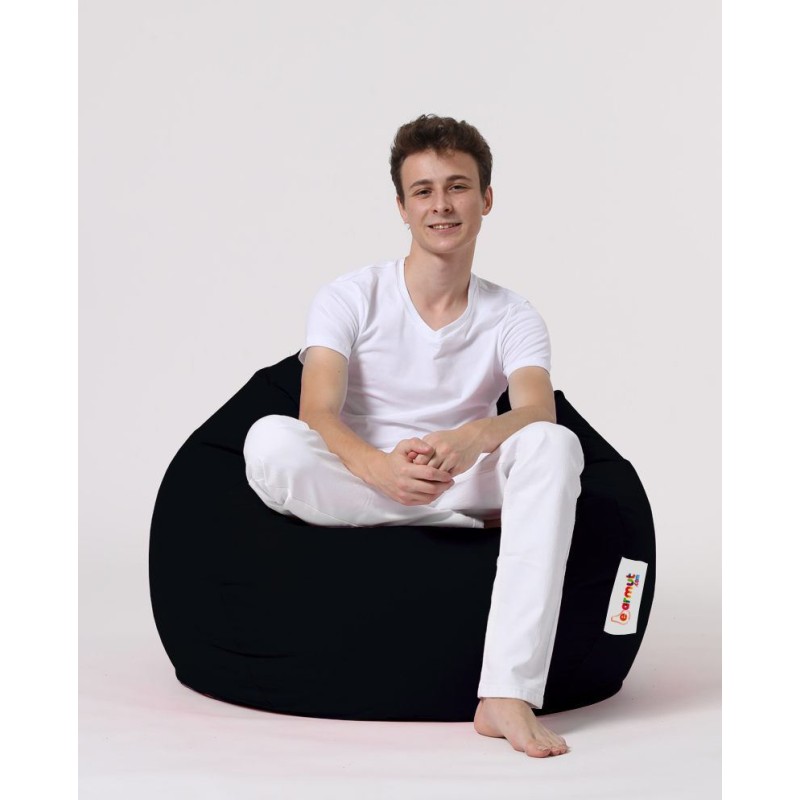 Atelier del Sofa Garden Bean Bag Premium XXL - Black Black