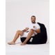 Garden Bean Bag Premium XXL - Black Black Atelier del Sofa Garden Bean Bag Premium XXL - Black Black