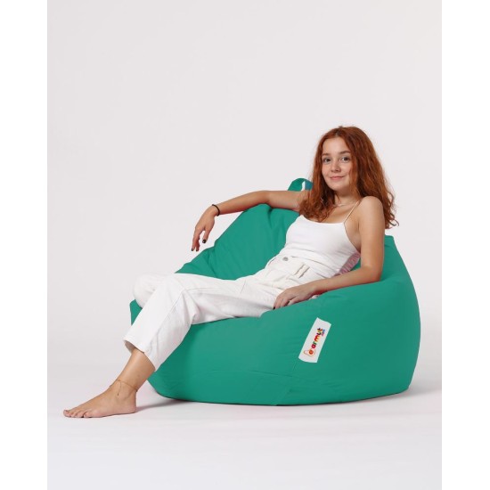 Garden Bean Bag Premium XXL - Turquoise Turquoise Atelier del Sofa Garden Bean Bag Premium XXL - Turquoise Turquoise