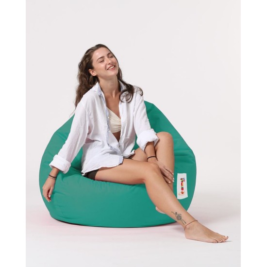Garden Bean Bag Premium XXL - Turquoise Turquoise Atelier del Sofa Garden Bean Bag Premium XXL - Turquoise Turquoise