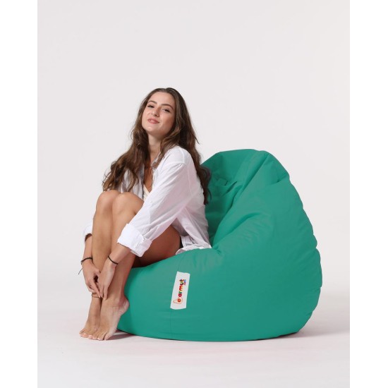 Garden Bean Bag Premium XXL - Turquoise Turquoise Atelier del Sofa Garden Bean Bag Premium XXL - Turquoise Turquoise