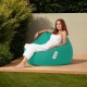 Garden Bean Bag Premium XXL - Turquoise Turquoise Atelier del Sofa Garden Bean Bag Premium XXL - Turquoise Turquoise