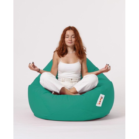 Garden Bean Bag Premium XXL - Turquoise Turquoise Atelier del Sofa Garden Bean Bag Premium XXL - Turquoise Turquoise