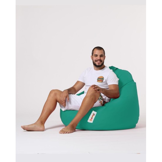 Garden Bean Bag Premium XXL - Turquoise Turquoise Atelier del Sofa Garden Bean Bag Premium XXL - Turquoise Turquoise