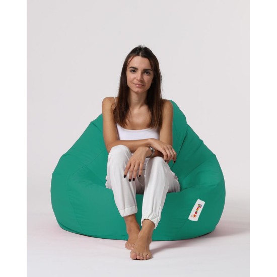 Garden Bean Bag Premium XXL - Turquoise Turquoise Atelier del Sofa Garden Bean Bag Premium XXL - Turquoise Turquoise