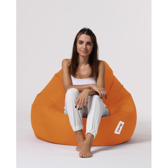 Atelier del Sofa Garden Bean Bag Premium XXL - Orange Orange