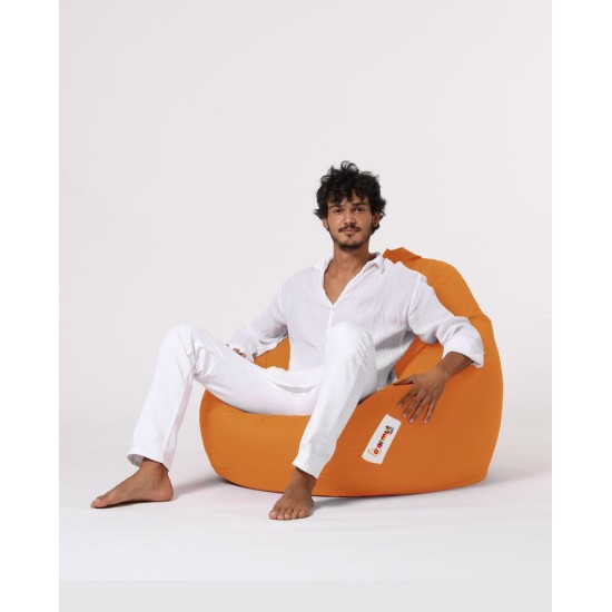 Atelier del Sofa Garden Bean Bag Premium XXL - Orange Orange