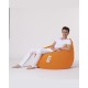 Atelier del Sofa Garden Bean Bag Premium XXL - Orange Orange