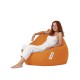 Atelier del Sofa Garden Bean Bag Premium XXL - Orange Orange
