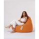 Atelier del Sofa Garden Bean Bag Premium XXL - Orange Orange