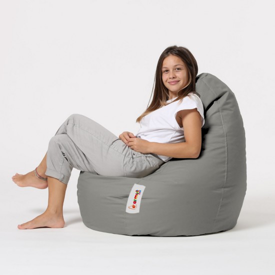 Garden Bean Bag Drop L - Fume Fume Atelier del Sofa Garden Bean Bag Drop L - Fume Fume