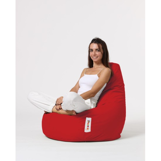Atelier del Sofa Garden Bean Bag Drop L - Red Red
