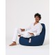 Garden Bean Bag Drop L - Dark Blue Dark Blue Atelier del Sofa Garden Bean Bag Drop L - Dark Blue Dark Blue