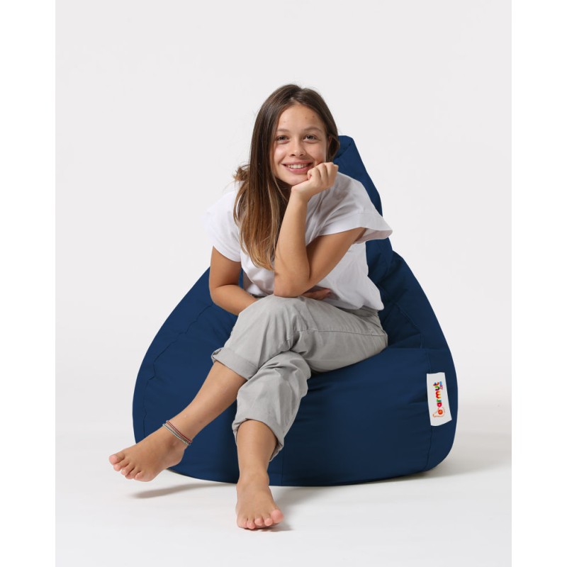 Atelier del Sofa Garden Bean Bag Drop L - Dark Blue Dark Blue