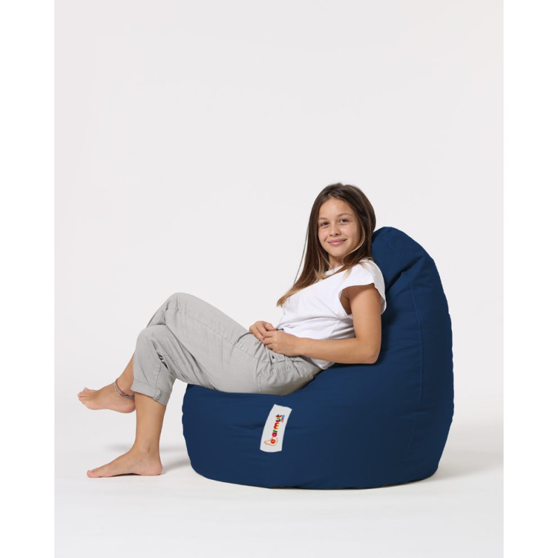 Atelier del Sofa Garden Bean Bag Drop L - Dark Blue Dark Blue
