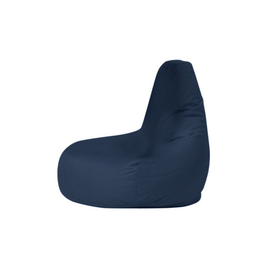 Garden Bean Bag Drop L - Dark Blue Dark Blue Atelier del Sofa Garden Bean Bag Drop L - Dark Blue Dark Blue