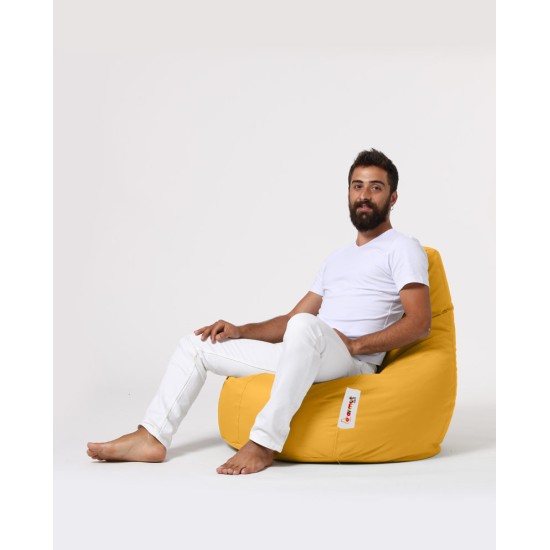 Atelier del Sofa Garden Bean Bag Drop L - Yellow Yellow