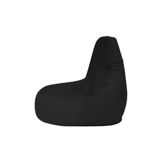Garden Bean Bag Drop L - Black Black Atelier del Sofa Garden Bean Bag Drop L - Black Black