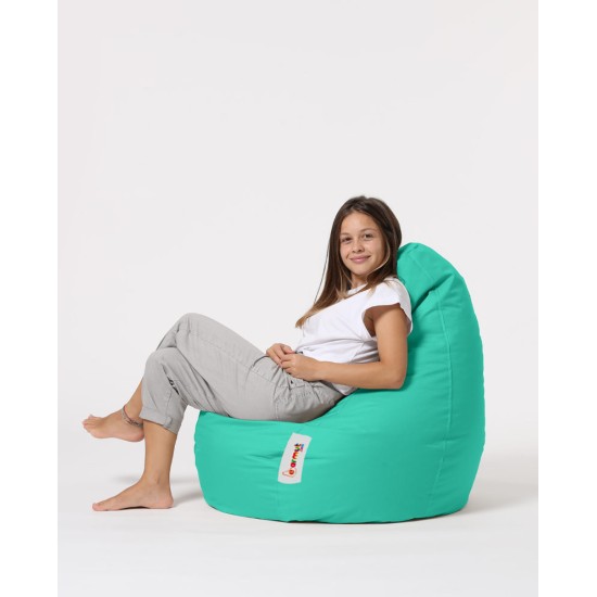 Atelier del Sofa Garden Bean Bag Drop L - Turquoise Turquoise