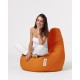 Garden Bean Bag Drop L - Orange Orange Atelier del Sofa Garden Bean Bag Drop L - Orange Orange