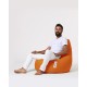Garden Bean Bag Drop L - Orange Orange Atelier del Sofa Garden Bean Bag Drop L - Orange Orange