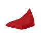 Atelier del Sofa Garden Bean Bag Pyramid Big Bed Pouf - Red Red