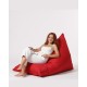 Atelier del Sofa Garden Bean Bag Pyramid Big Bed Pouf - Red Red