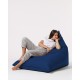 Atelier del Sofa Garden Bean Bag Pyramid Big Bed Pouf - Dark Blue Dark Blue